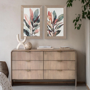 Nature's Rhythm Framed Canvas by Joanne Lea